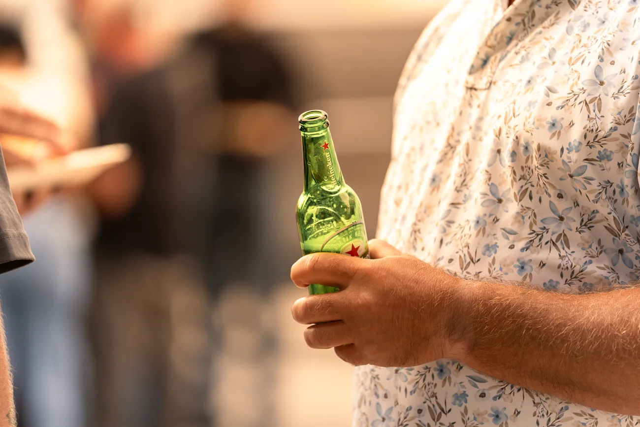 Een koud biertje